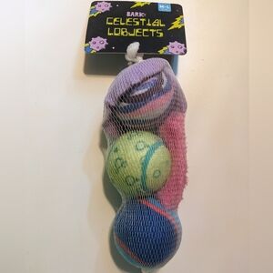 Celestial Lobjects Bark Tennis Balls - 3 Ball Set